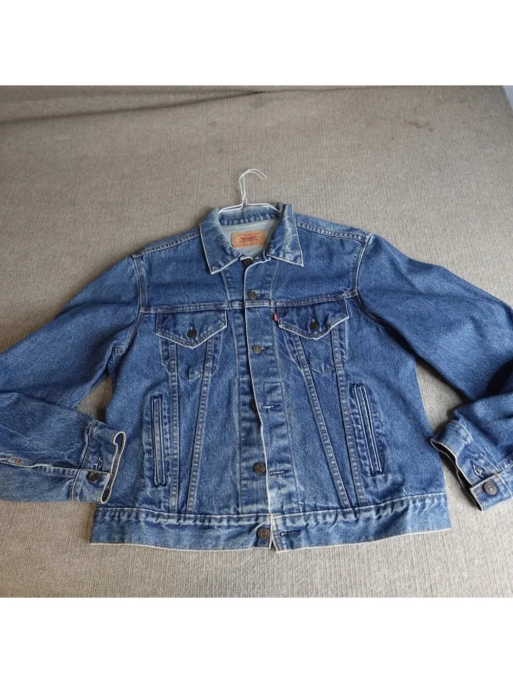 Levi's Jacket Large Blue Denim Trucker Type 3 71506 Vintage